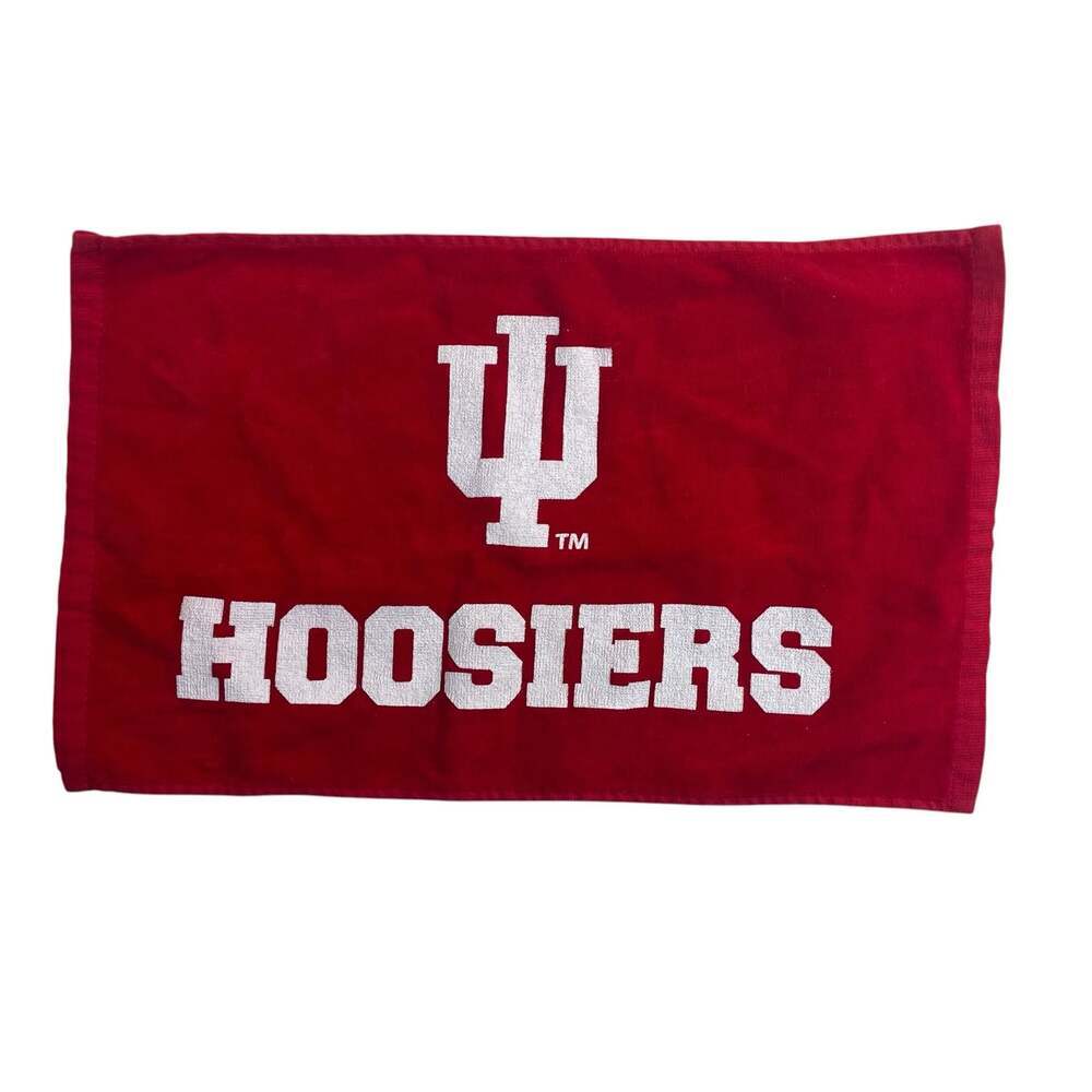 Indiana University Hoosiers Rally Towel Red Cotton